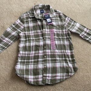 Women GAP Flannel Shirt
